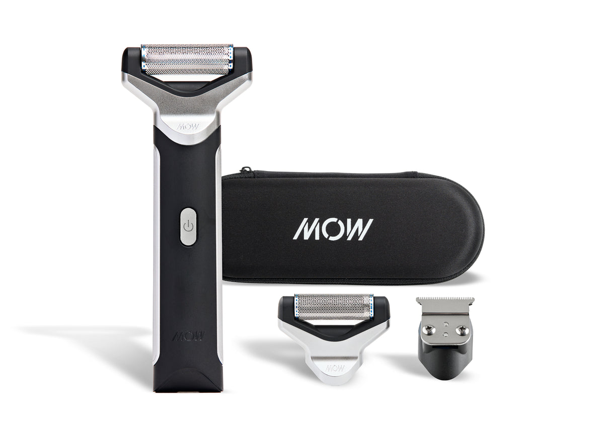 MOW Electric Shaver w/ Patented Rolling Head for Daily Shaving of Soft ...